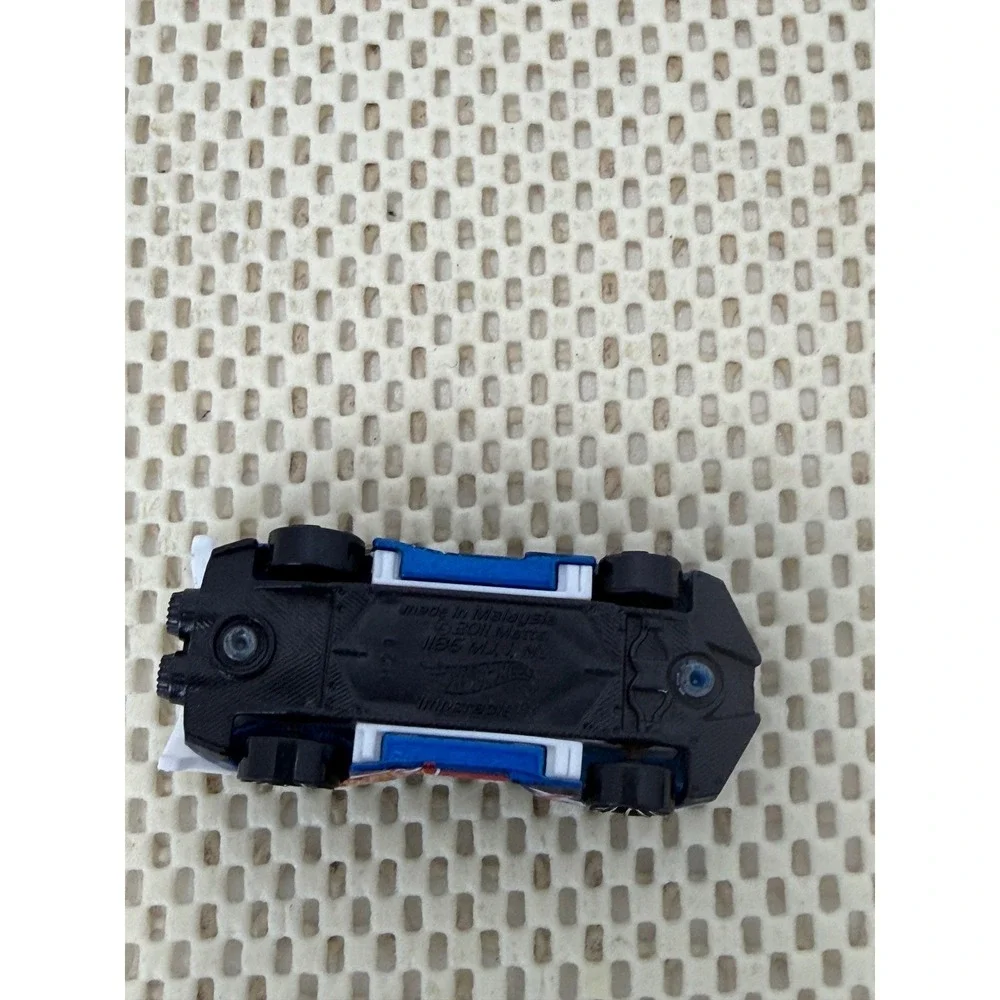 Hot Wheels Winning Formula Blue Race Car #7 Diecast 2011 Mattel Malaysia‎ EUC